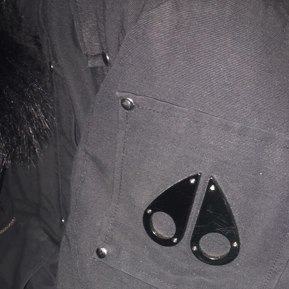 Moose knuckle women’s jacket with pom poms - Picture 8 of 9